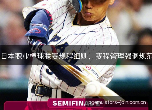 日本职业棒球联赛规程细则,赛程管理强调规范 日本职业棒球联赛规程细则,赛程管理强调规范